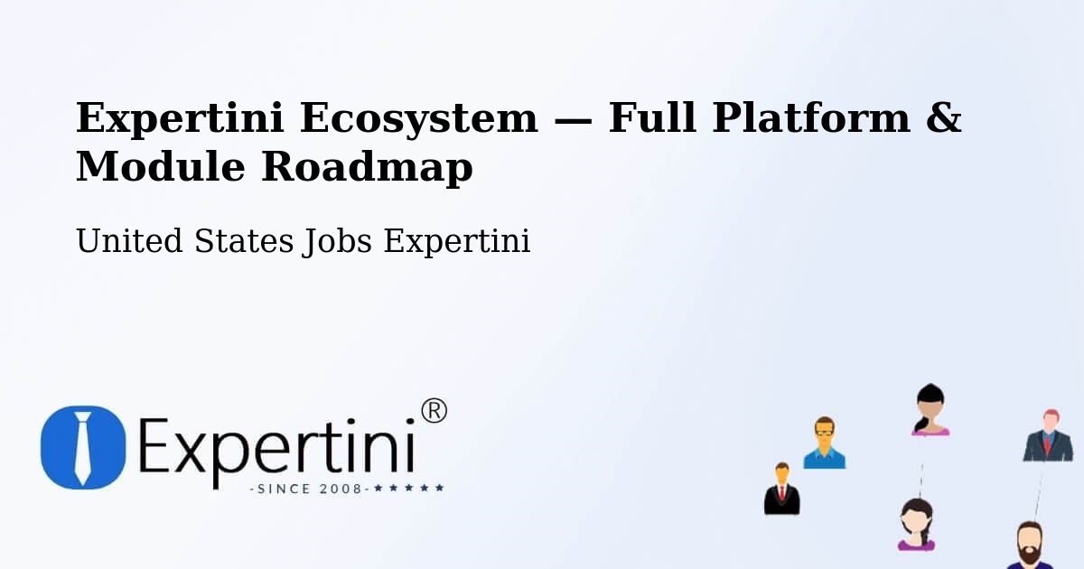 Expertini Ecosystem — Full Platform & Module Roadmap – Old Bridge